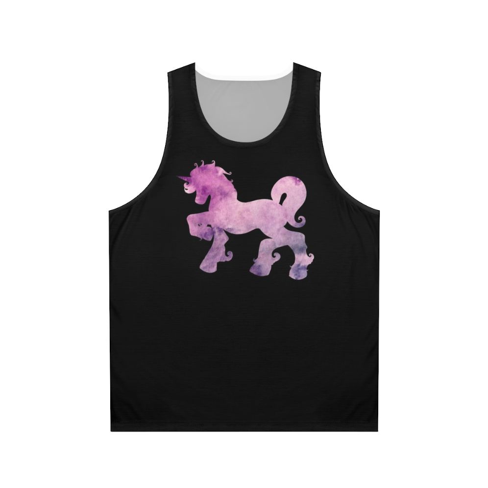 Watercolor unicorn tank top