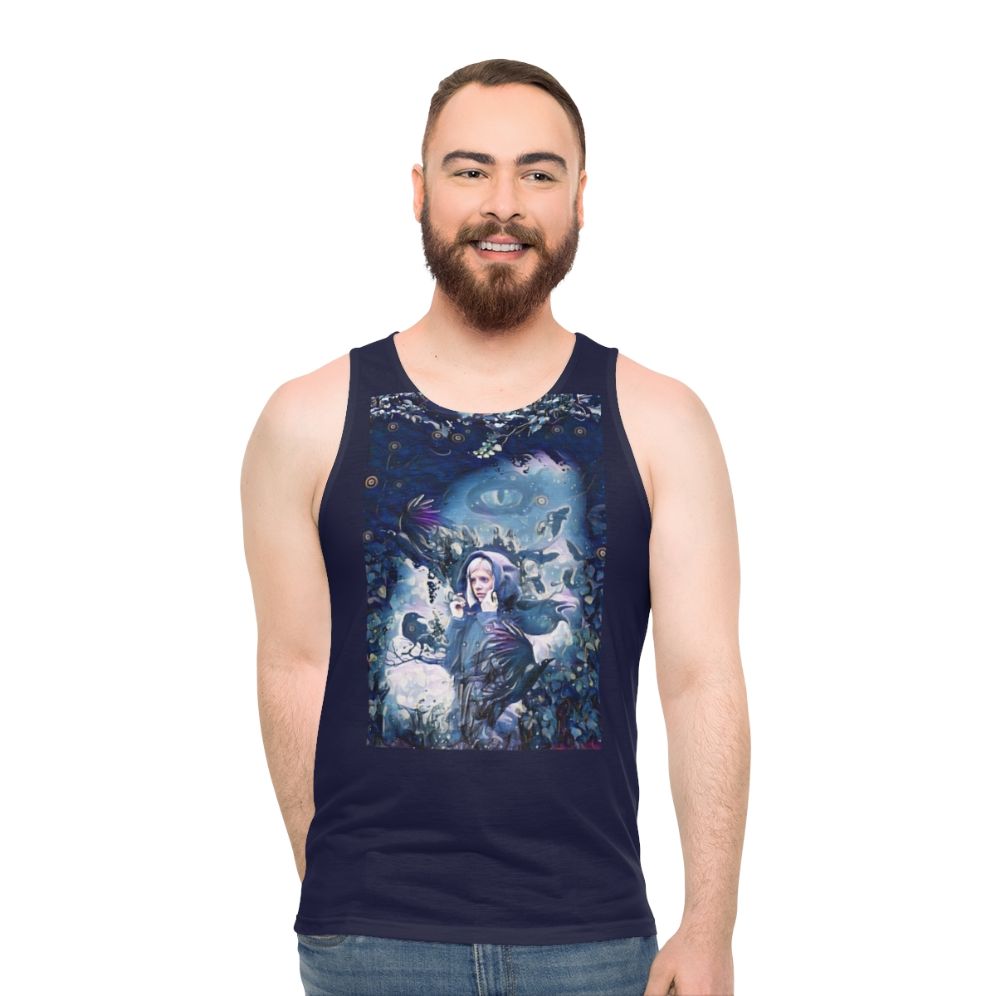 Aurora Aksnes Crows Unisex Tank Top - men