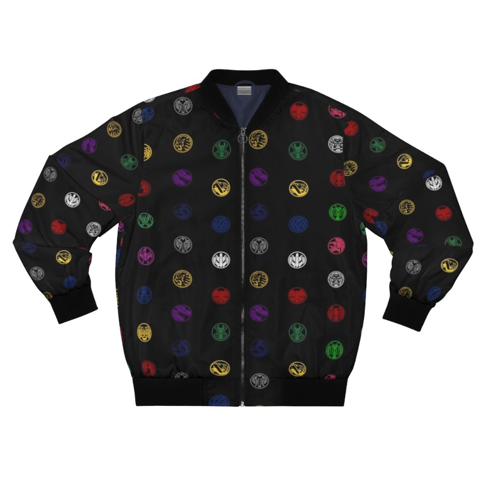 Kamen Rider OOO Bomber Jacket featuring the O Medals design