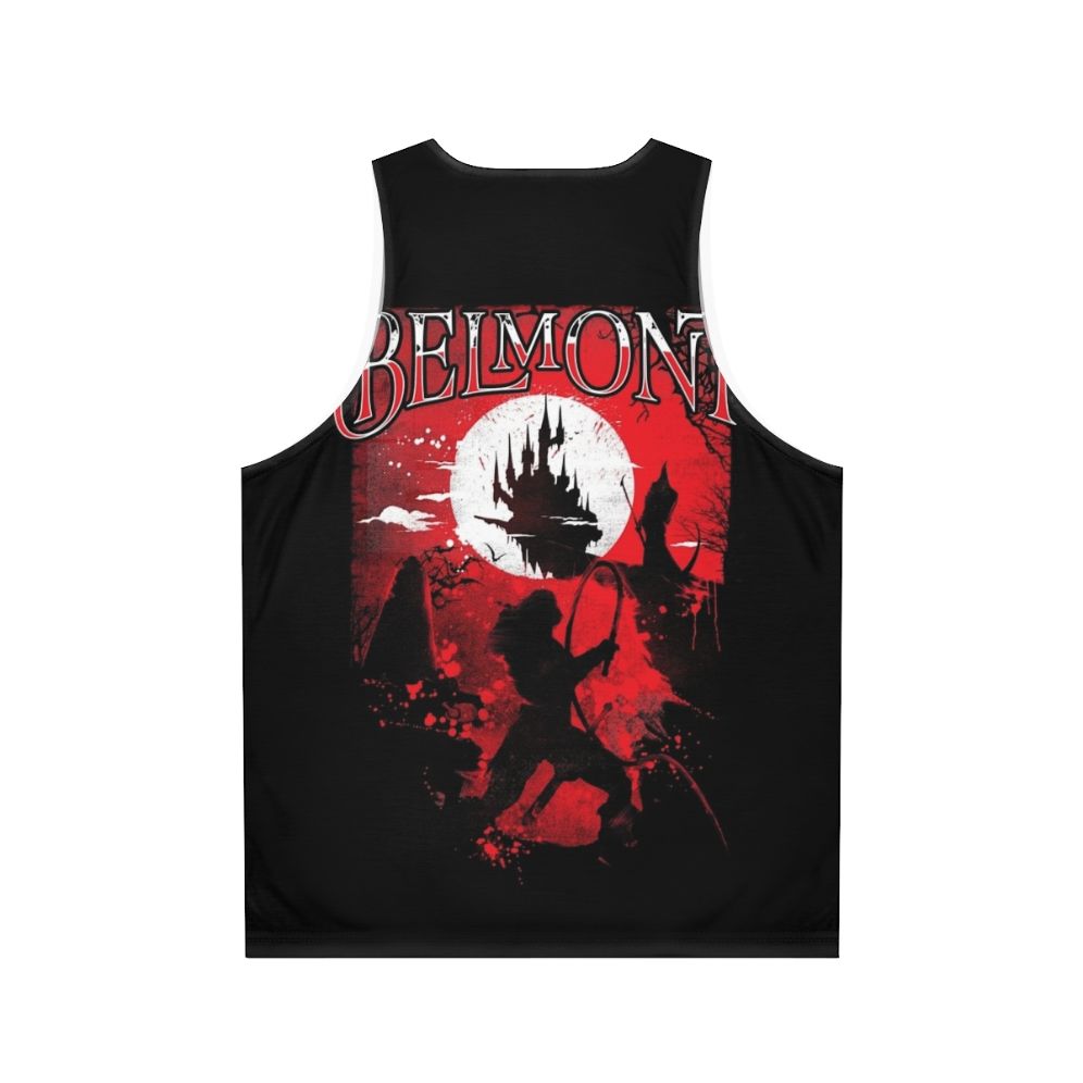 Belmont Vampire Hunter Unisex Tank Top - Back