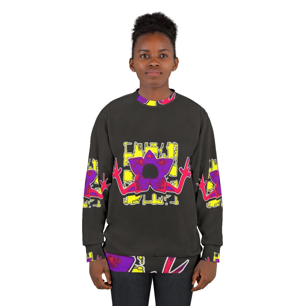 Stranger Things Demogorgon Graphic Sweatshirt - women