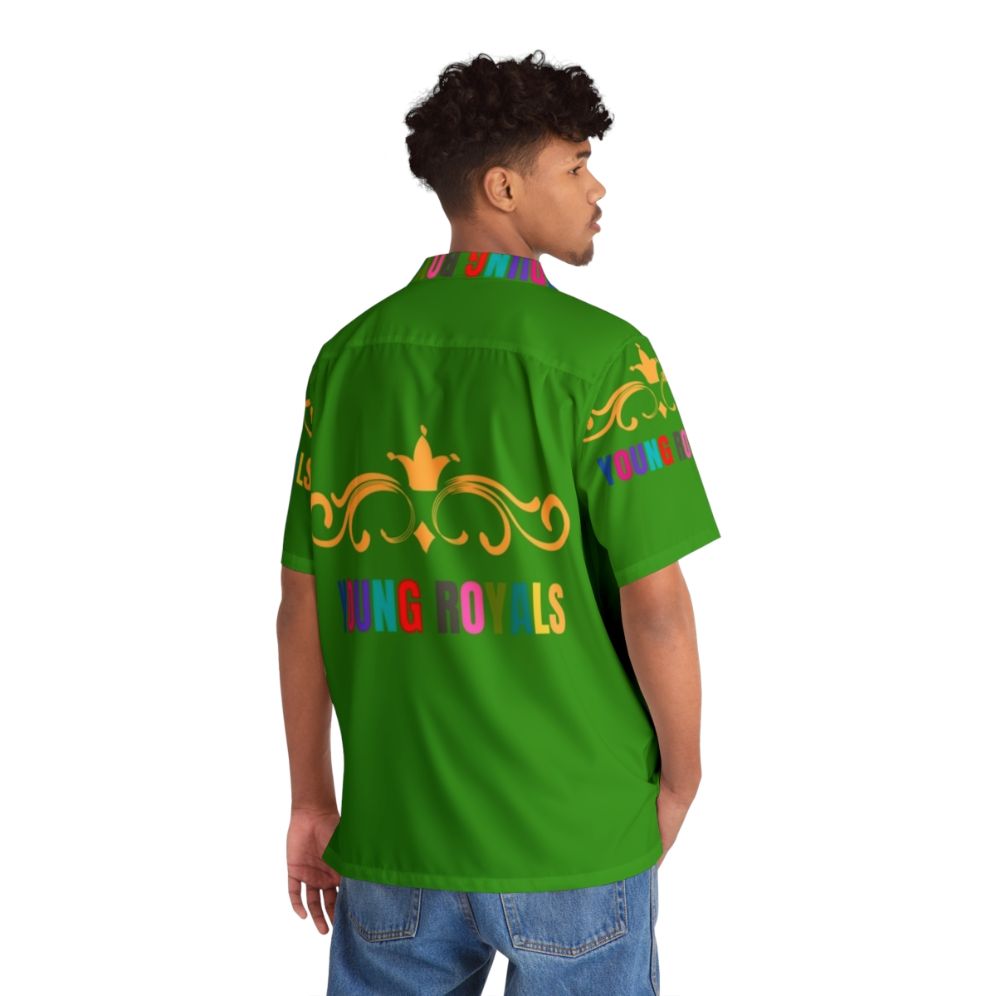 Young Royals Inspired Hawaiian Shirt - People Back