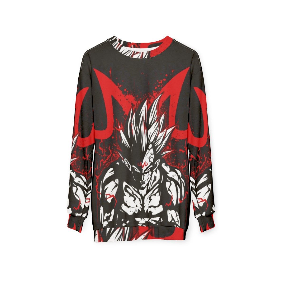 Majin Vegeta Sweatshirt - hanging