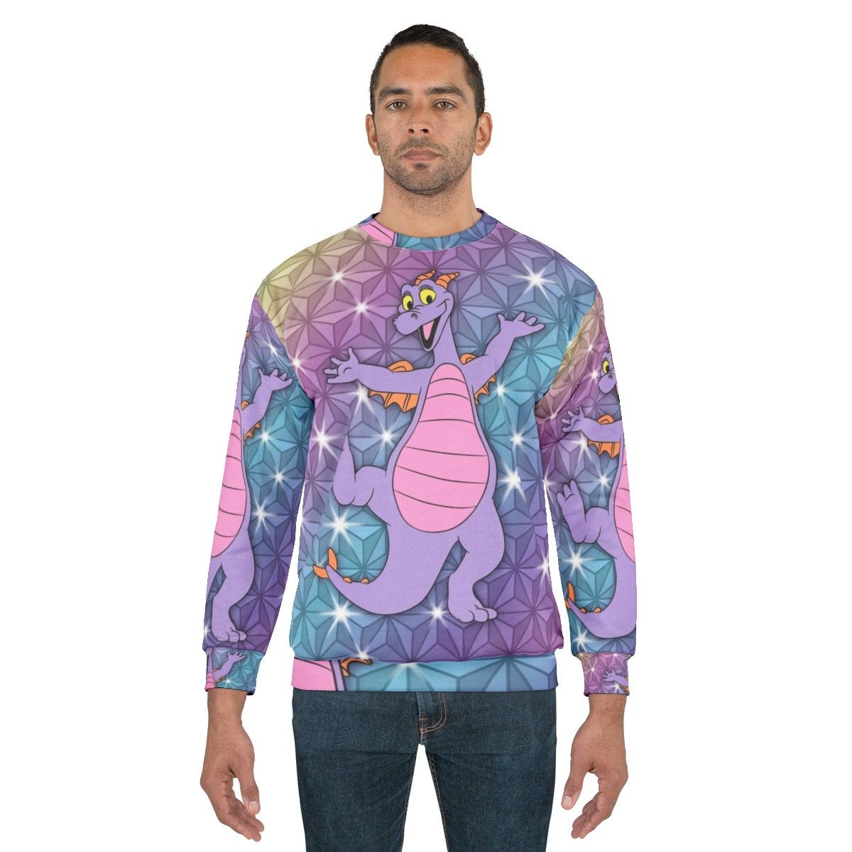 Epcot Figment Disney Beacon of Magic Sweatshirt - men