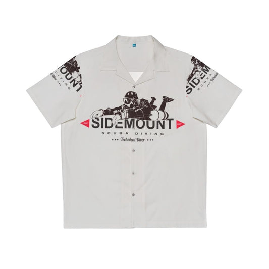 Sidemount Diver Hawaiian Shirt for Technical and Cave Diving