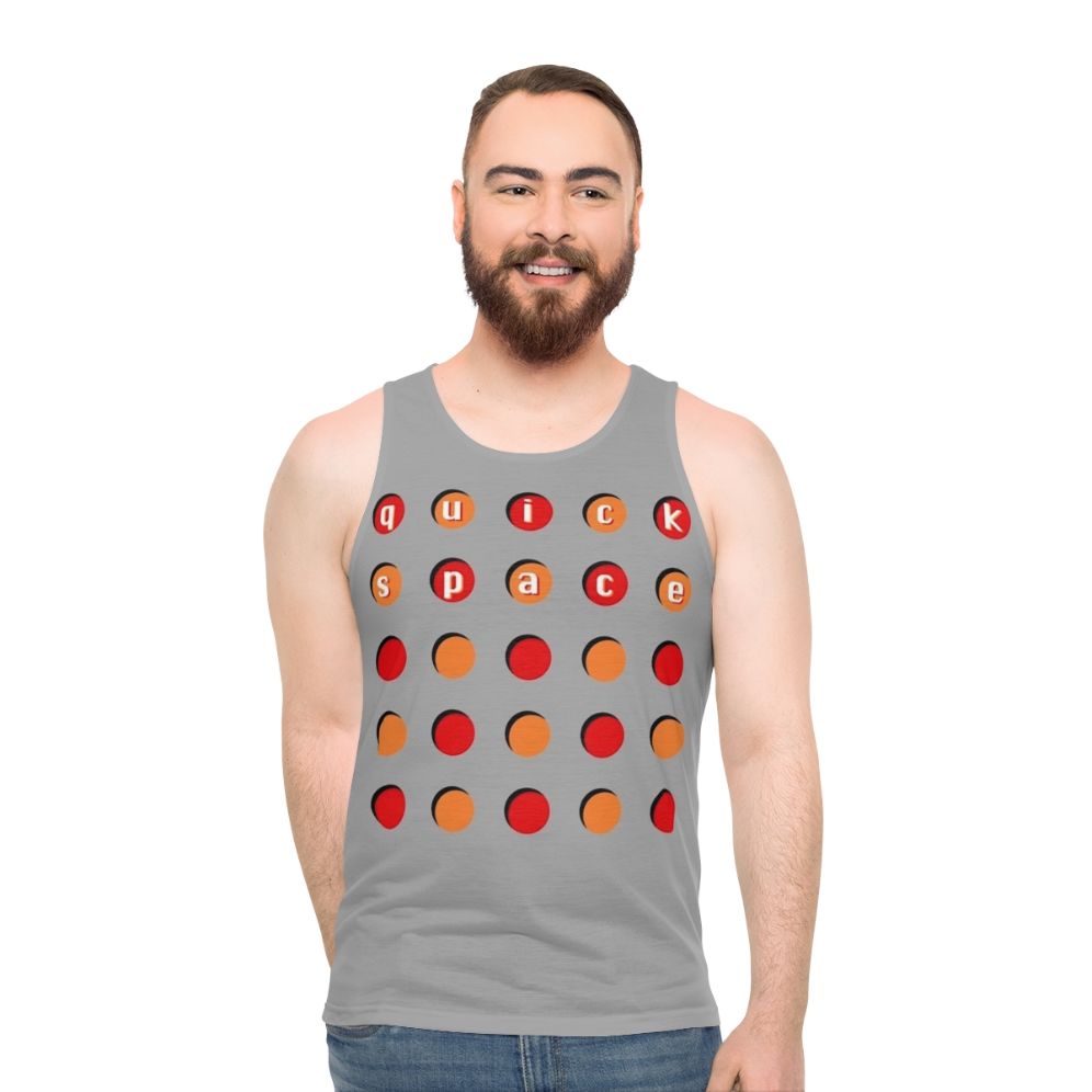 Quickspace Indie Band Unisex Tank Top - men