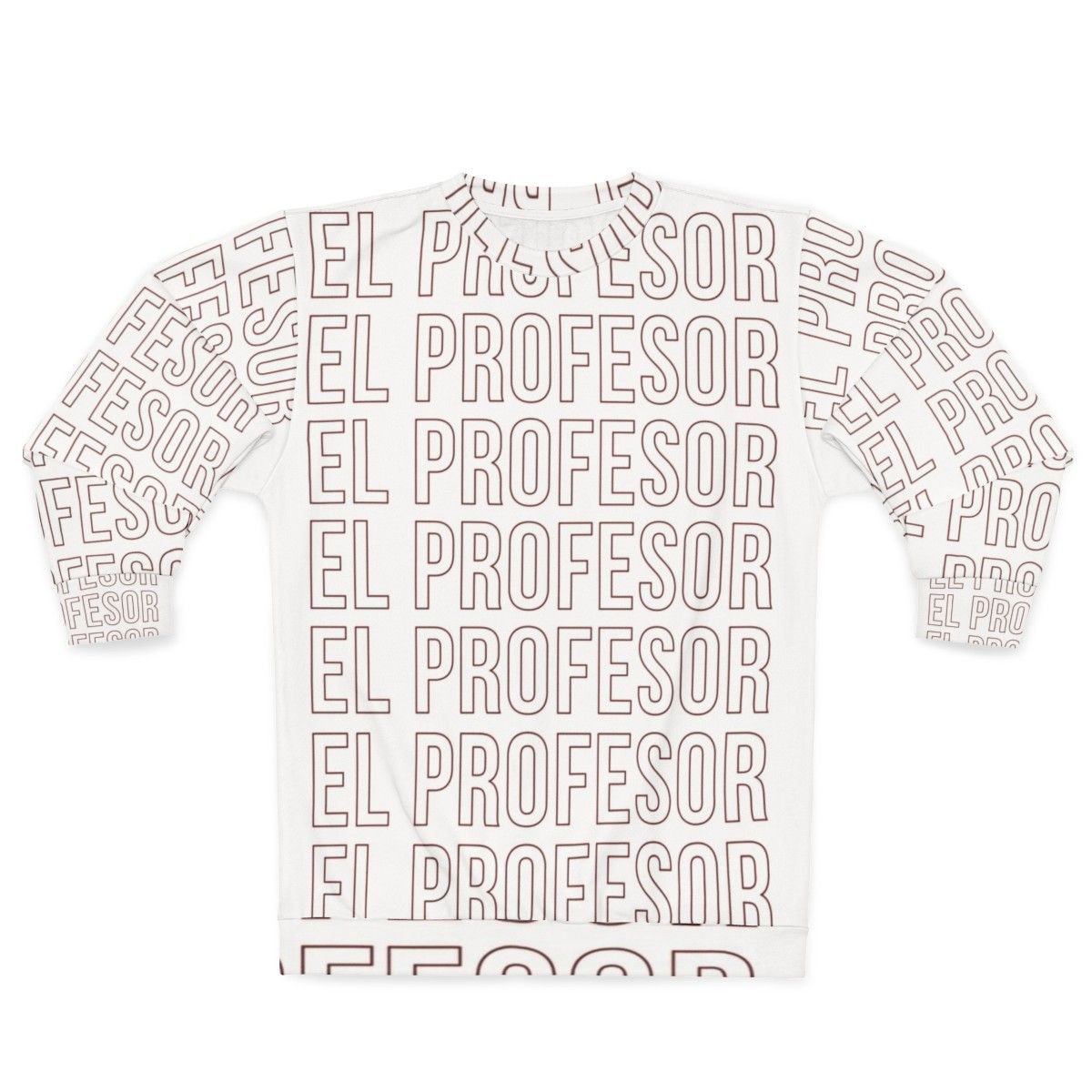 Money Heist "El Profesor" Themed Sweatshirt