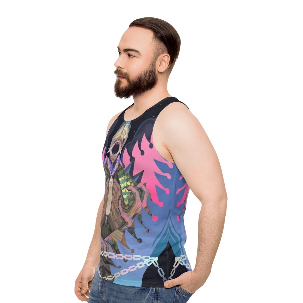 Anima Unisex Animal Print Tank Top - men side