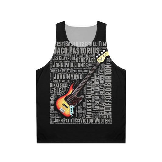 Best Bassist of All Time Unisex Tank Top