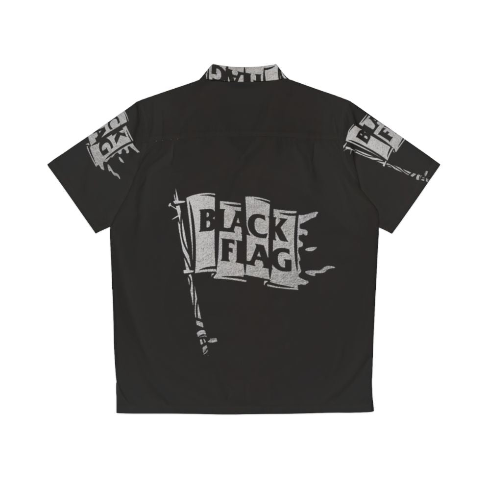 Black Flag Hawaiian Shirt - Punk Rock and Hardcore Inspired - Back