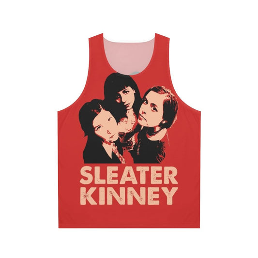 Sleater-Kinney Unisex Punk Rock Tank Top