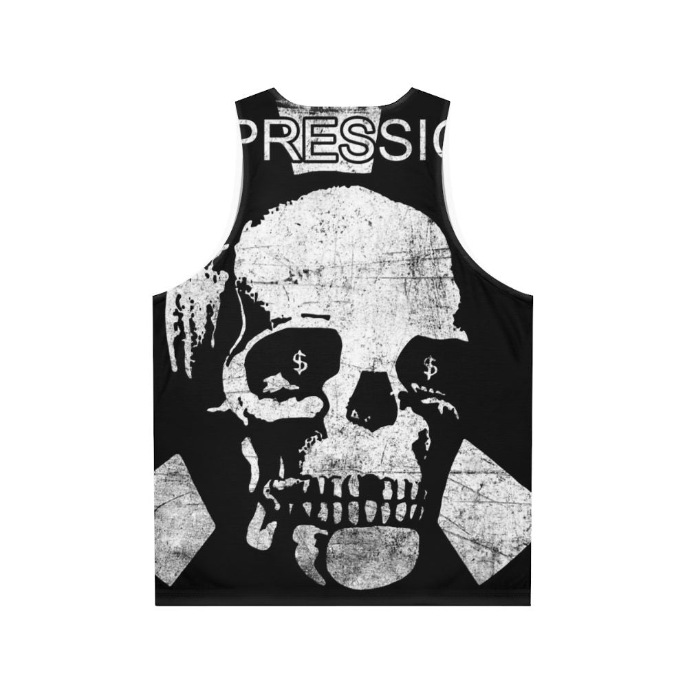 Unisex Depression Punk Rock Tank Top - Back