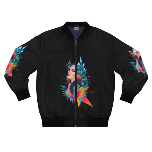 Neon Goddess Kylie Minogue Bomber Jacket