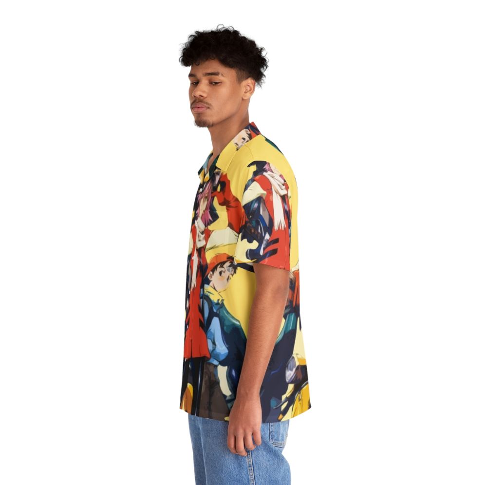 FLCL Anime Hawaiian Shirt - People Left