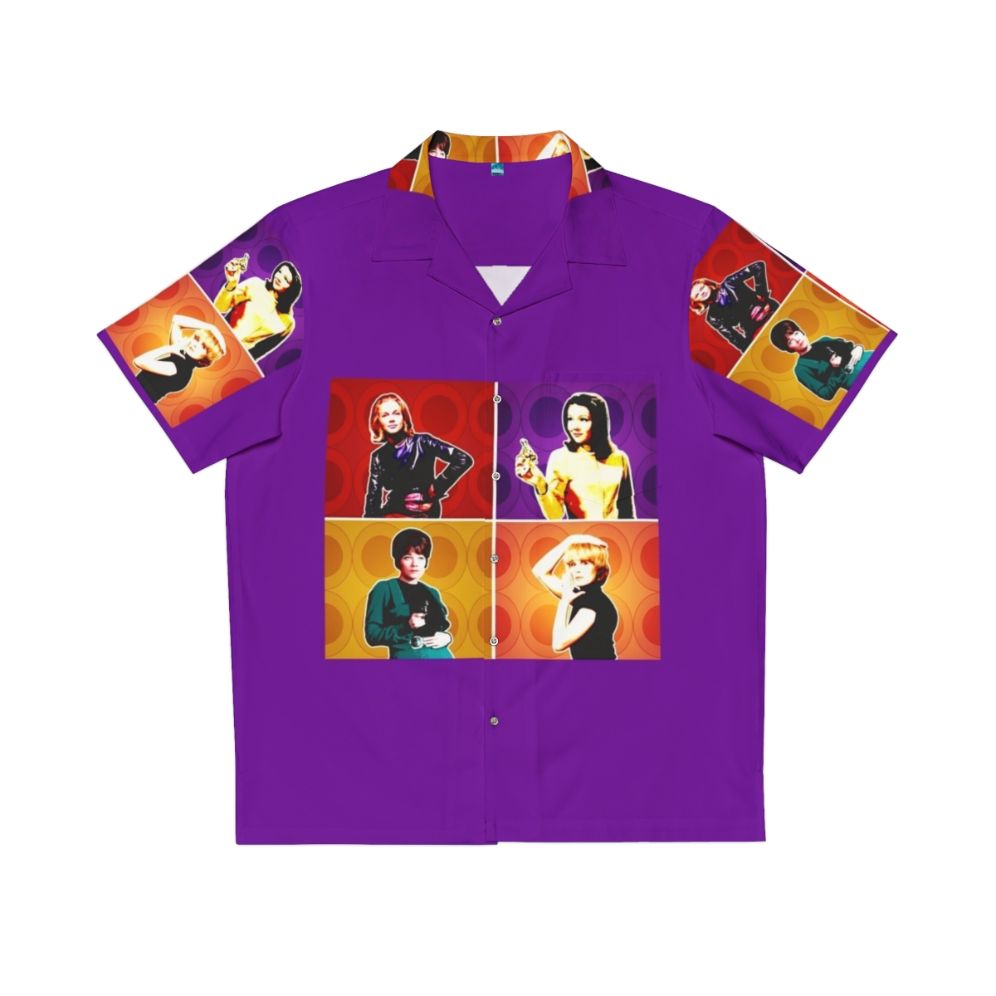 Avenging Angels Hawaiian Shirt featuring pop art inspired design