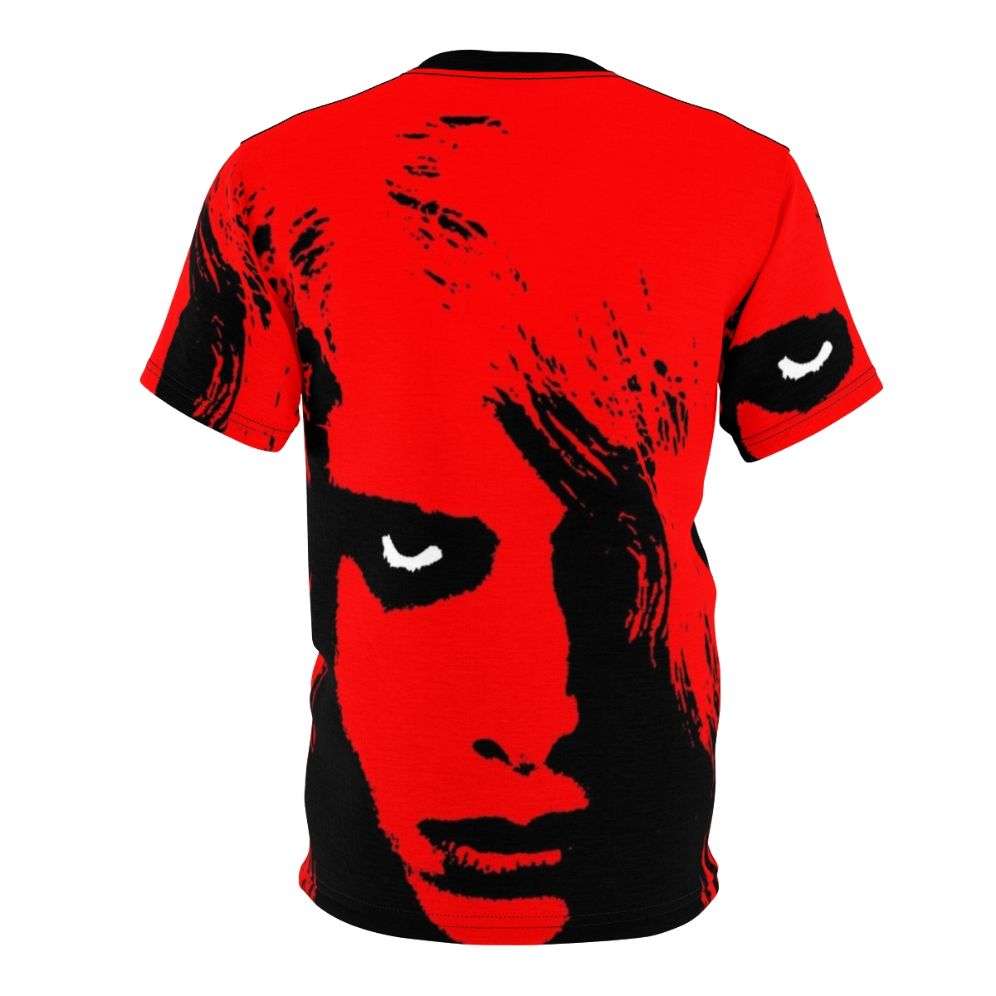 Retro-style graphic t-shirt featuring a Night of the Living Dead inspired zombie design - Back