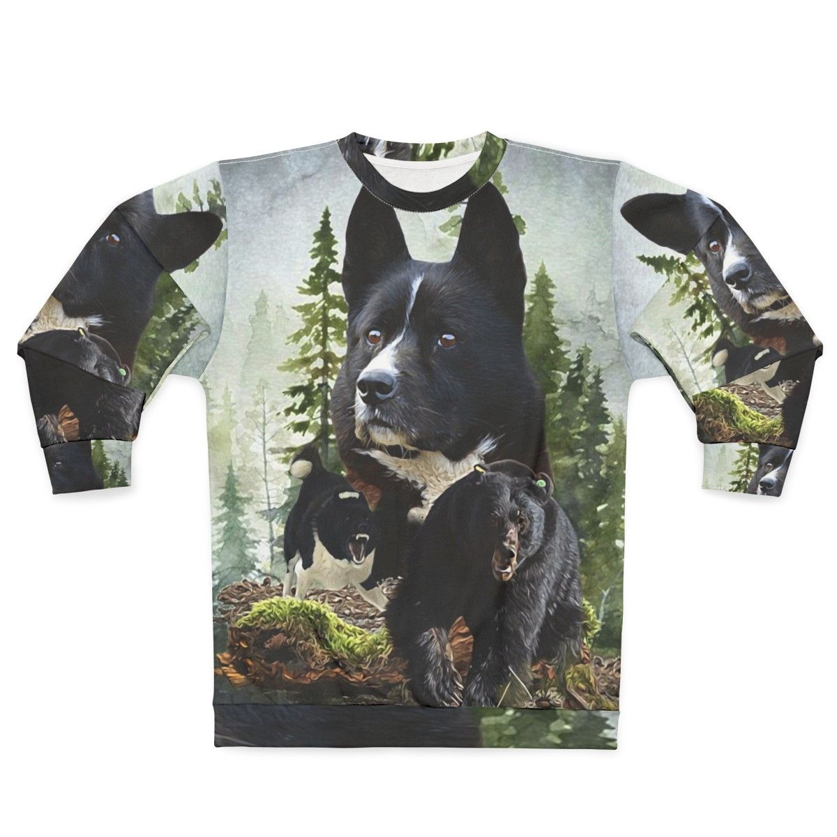 Karelian Bear Dog Hunting Sweatshirt