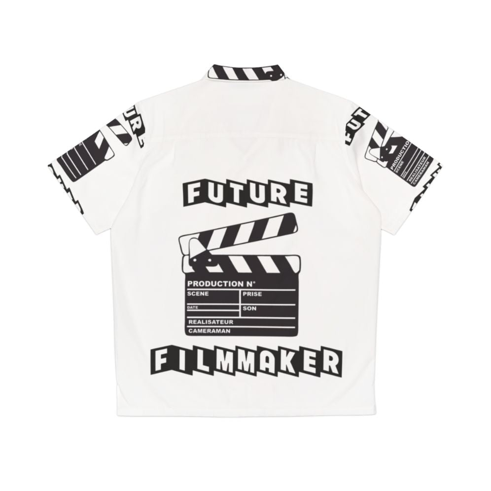 future filmmaker hawaiian shirt for movie lovers - Back