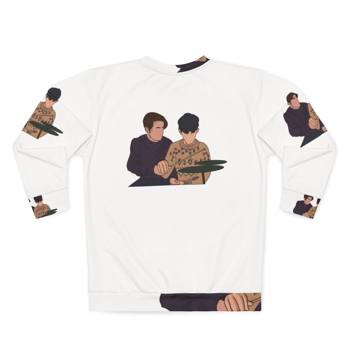 Heartstopper Nick and Charlie Sweatshirt - Back