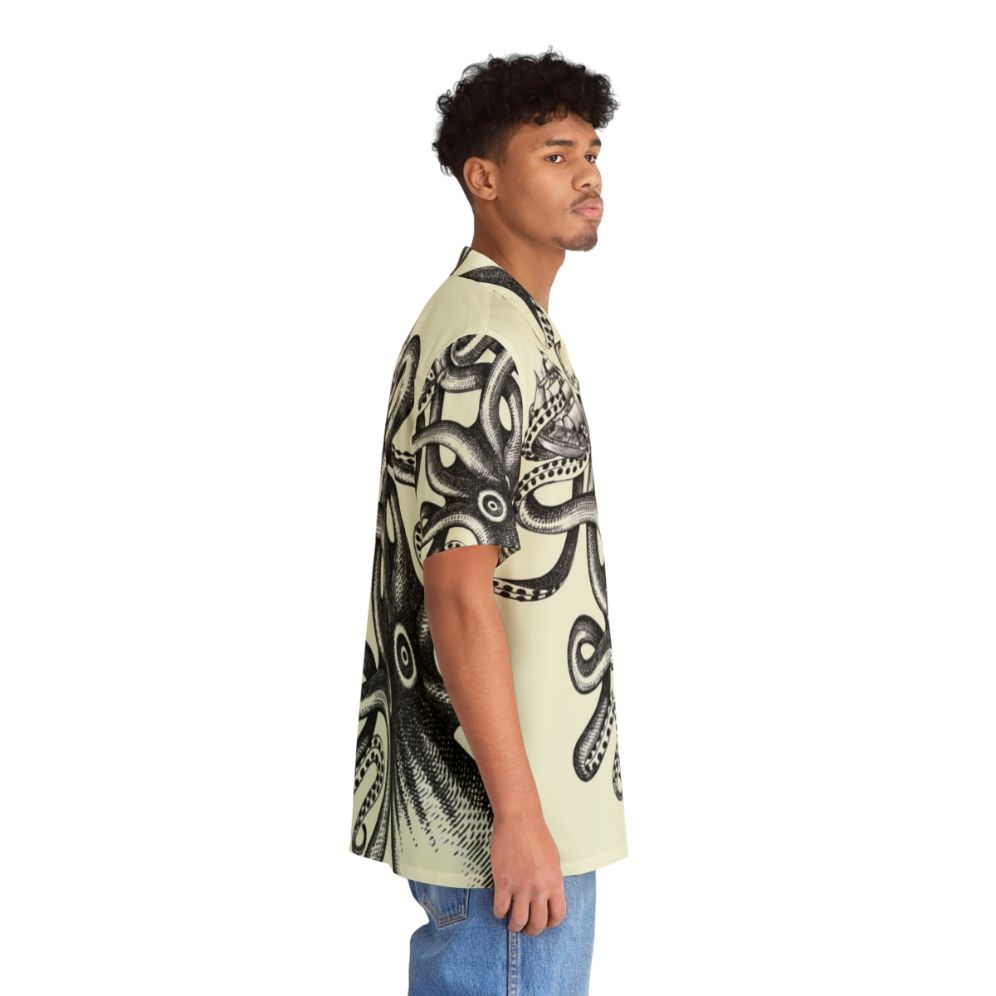 Nautical Squid Hawaiian Shirt - People Pight