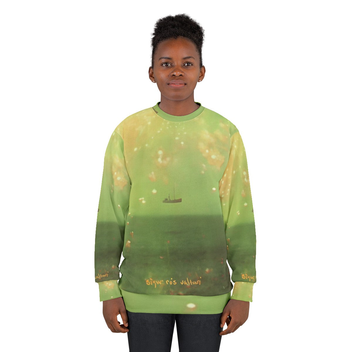 Sigur Ros Valtari Print Sweatshirt - women