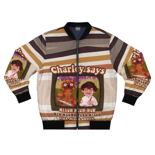 Charley Says... Retro 1970s Vintage Bomber Jacket