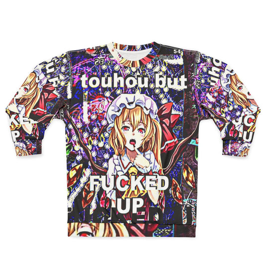 Retro Touhou "Fucked Up" Sweatshirt