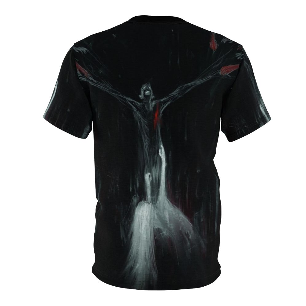 Neon Blackstetics Metal T-shirt featuring abstract, experimental design - Back