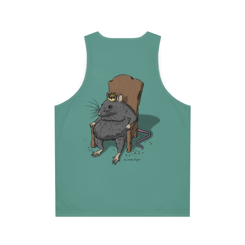 Rat King Unisex Novelty Tank Top - Back