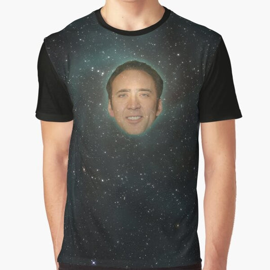 Nicolas Cage - Our Lord of the COSMOS Graphic T-Shirt