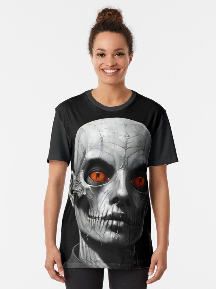 Spooky Ghoul 013 Graphic T-Shirt - Women