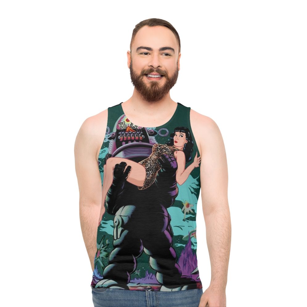 Robby and Bettie Unisex Tank Top - men