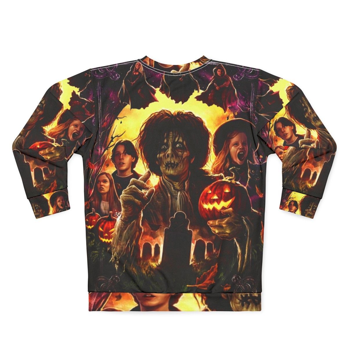 Hocus Pocus Sanderson Sisters Halloween Sweatshirt - Back