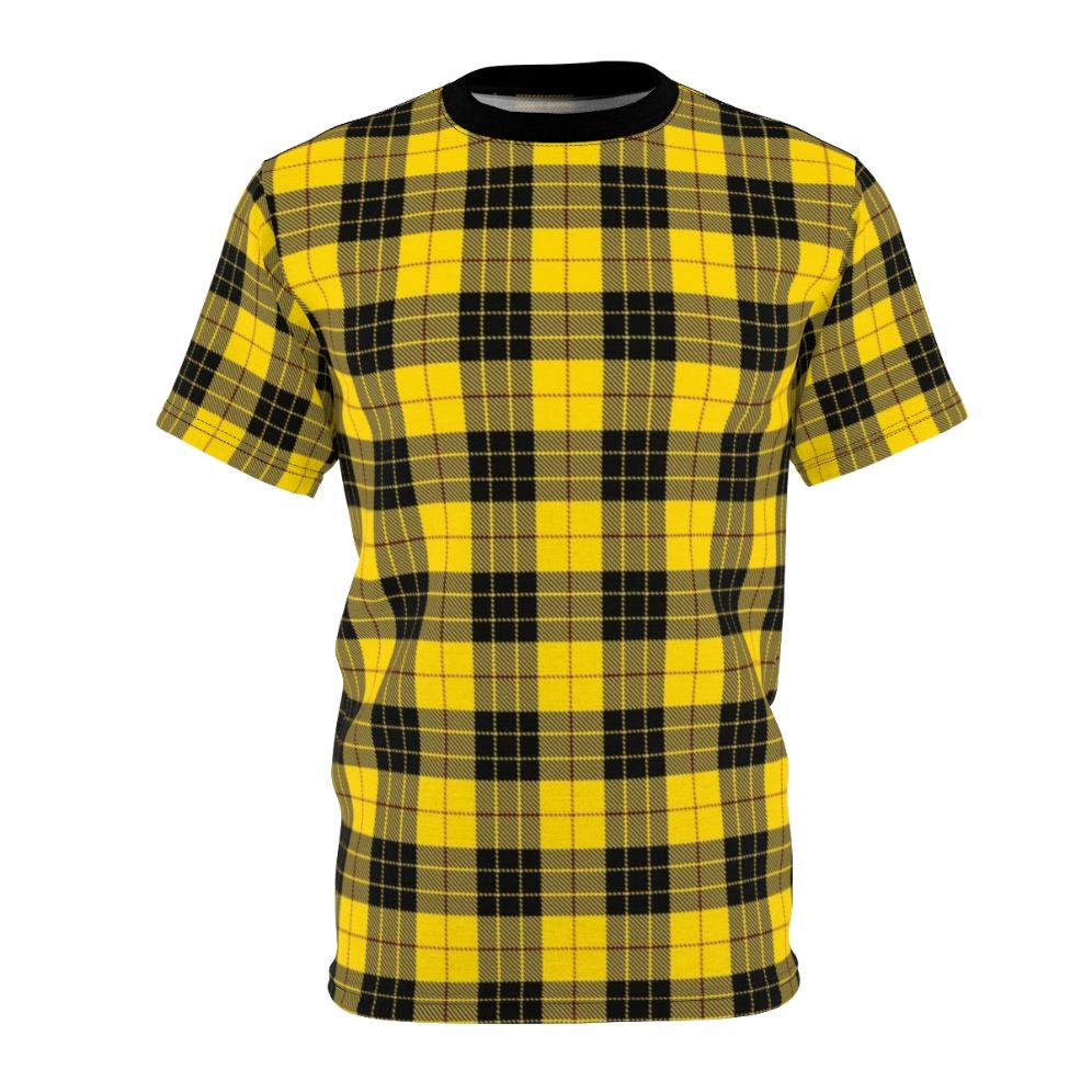 Macleod of Lewis Clan Tartan T-shirt featuring a vibrant Scottish plaid pattern