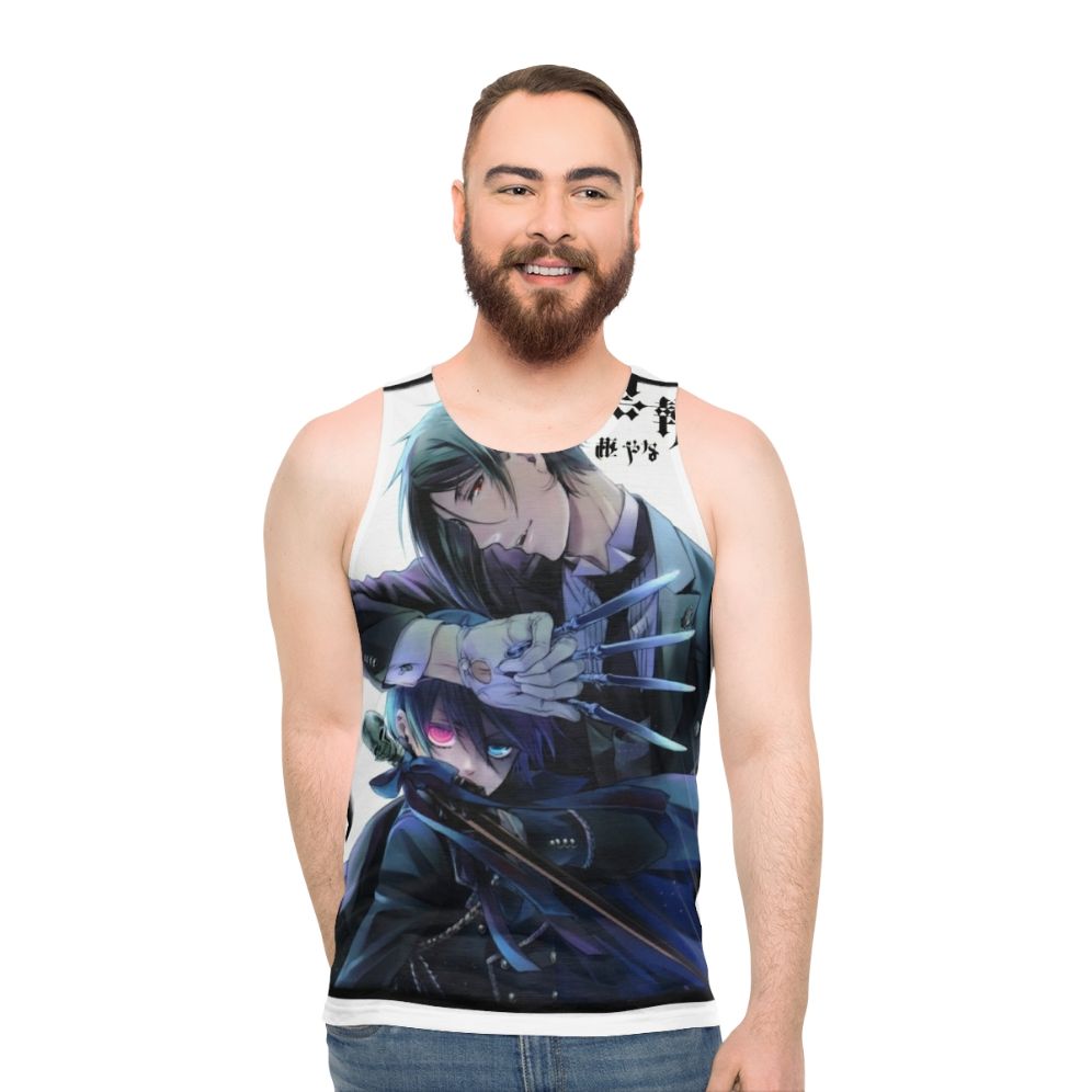 Black Butler Unisex Tank Top - men