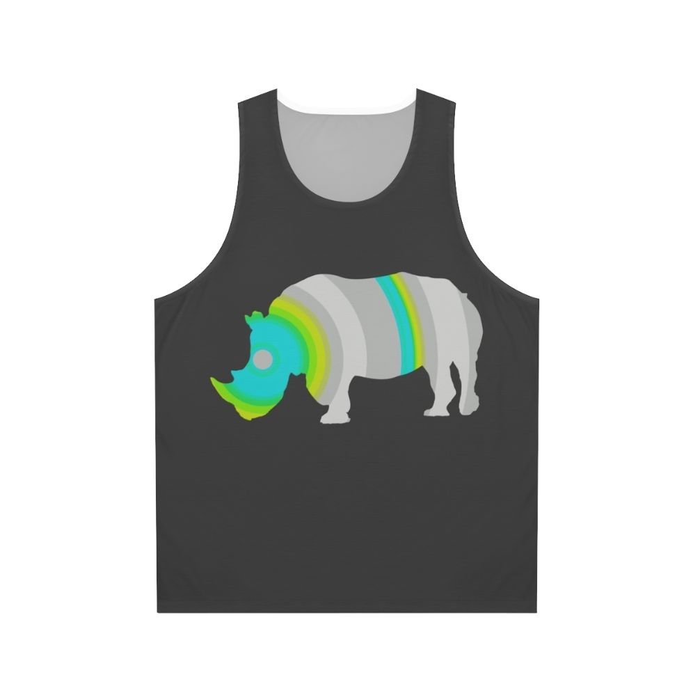 Rhinoceros Legendary Animals Unisex Tank Top