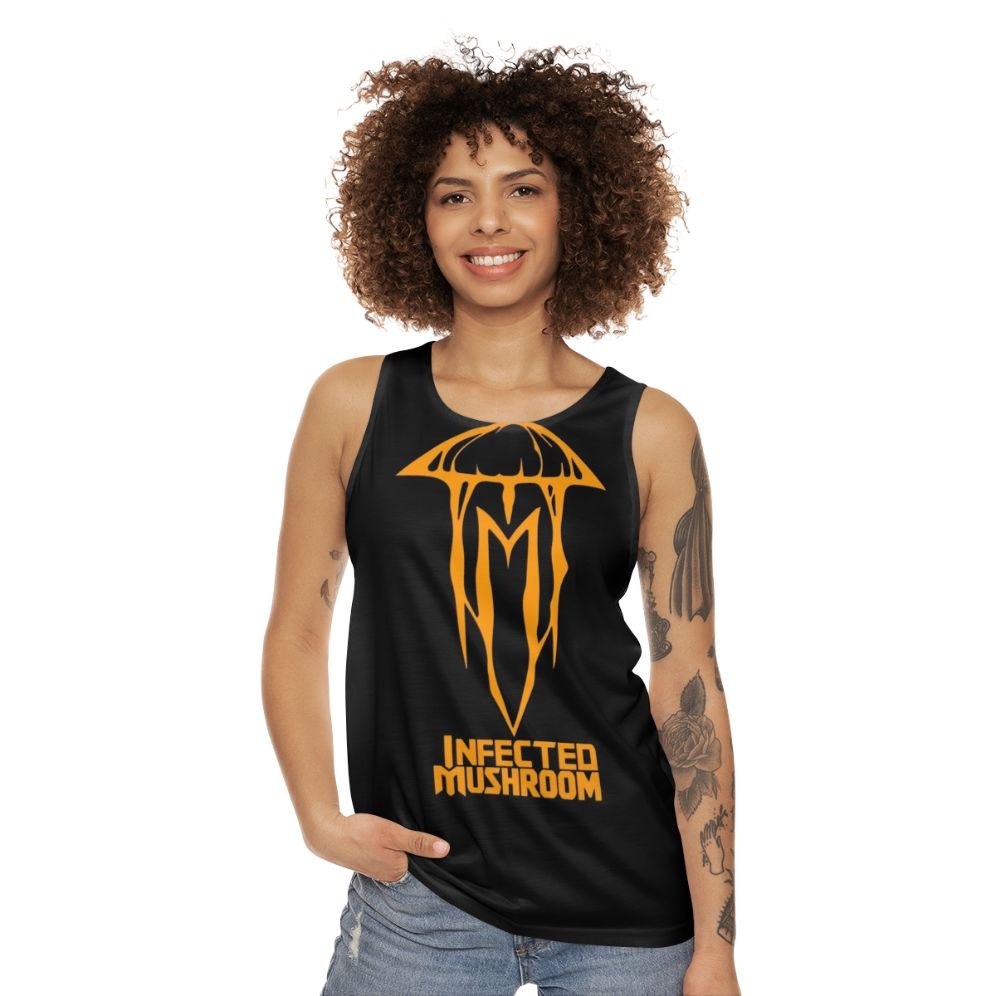 Infected Mushroom Unisex Tank Top - women