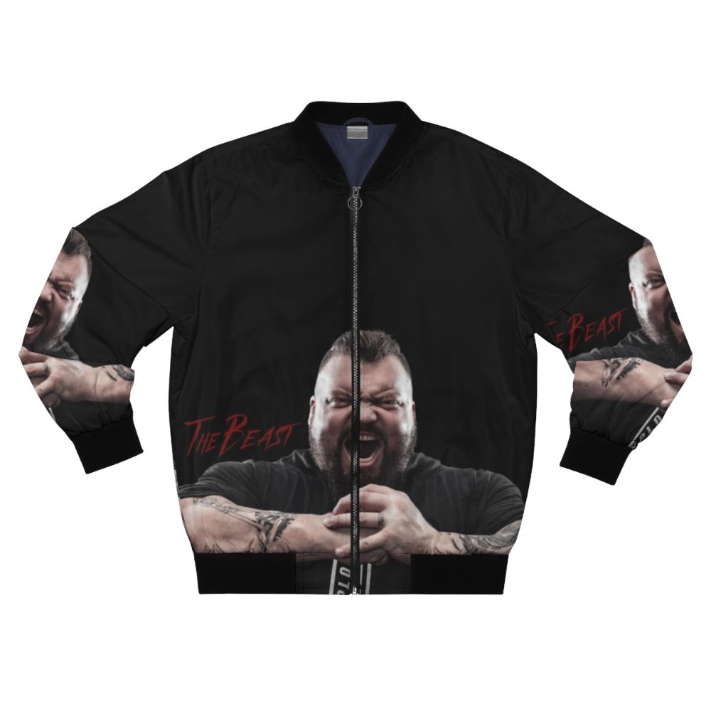 Eddie Hall "The Beast" Strongman Bomber Jacket