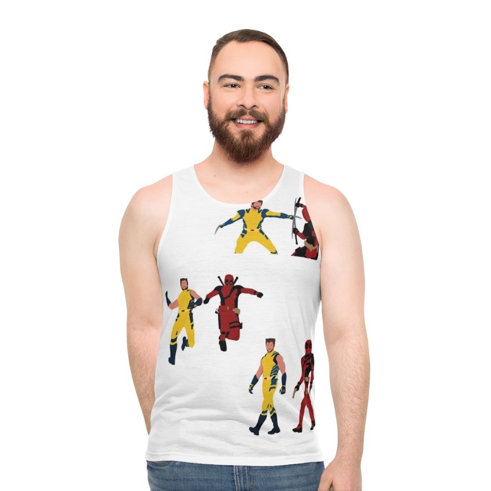 Marvel superhero unisex tank top - men