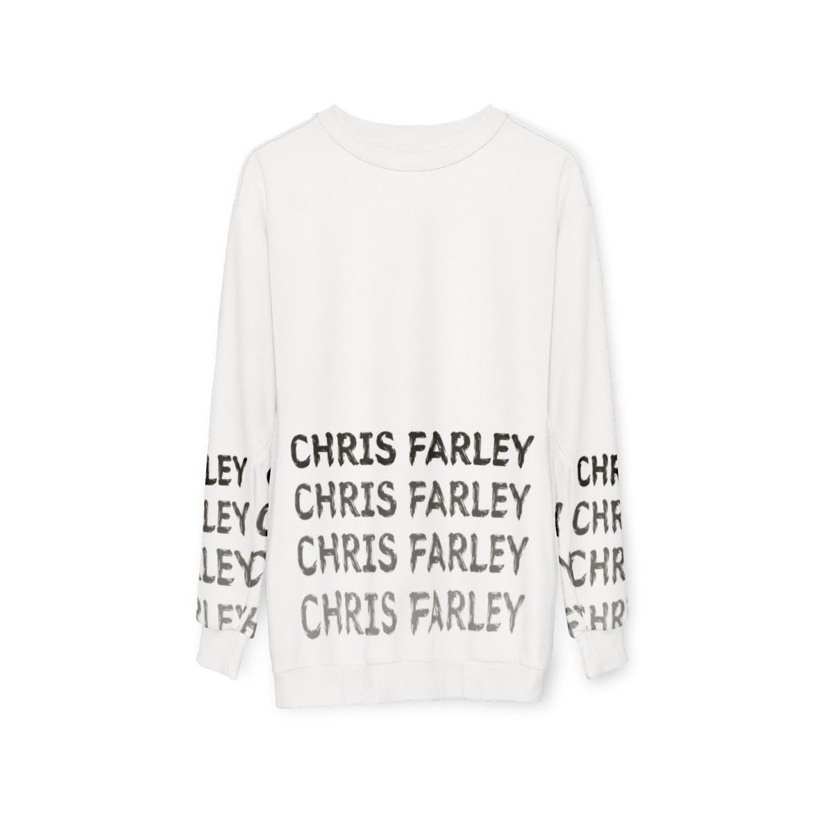 Chris Farley "Matt Foley" Motivational Quote Sweatshirt - hanging