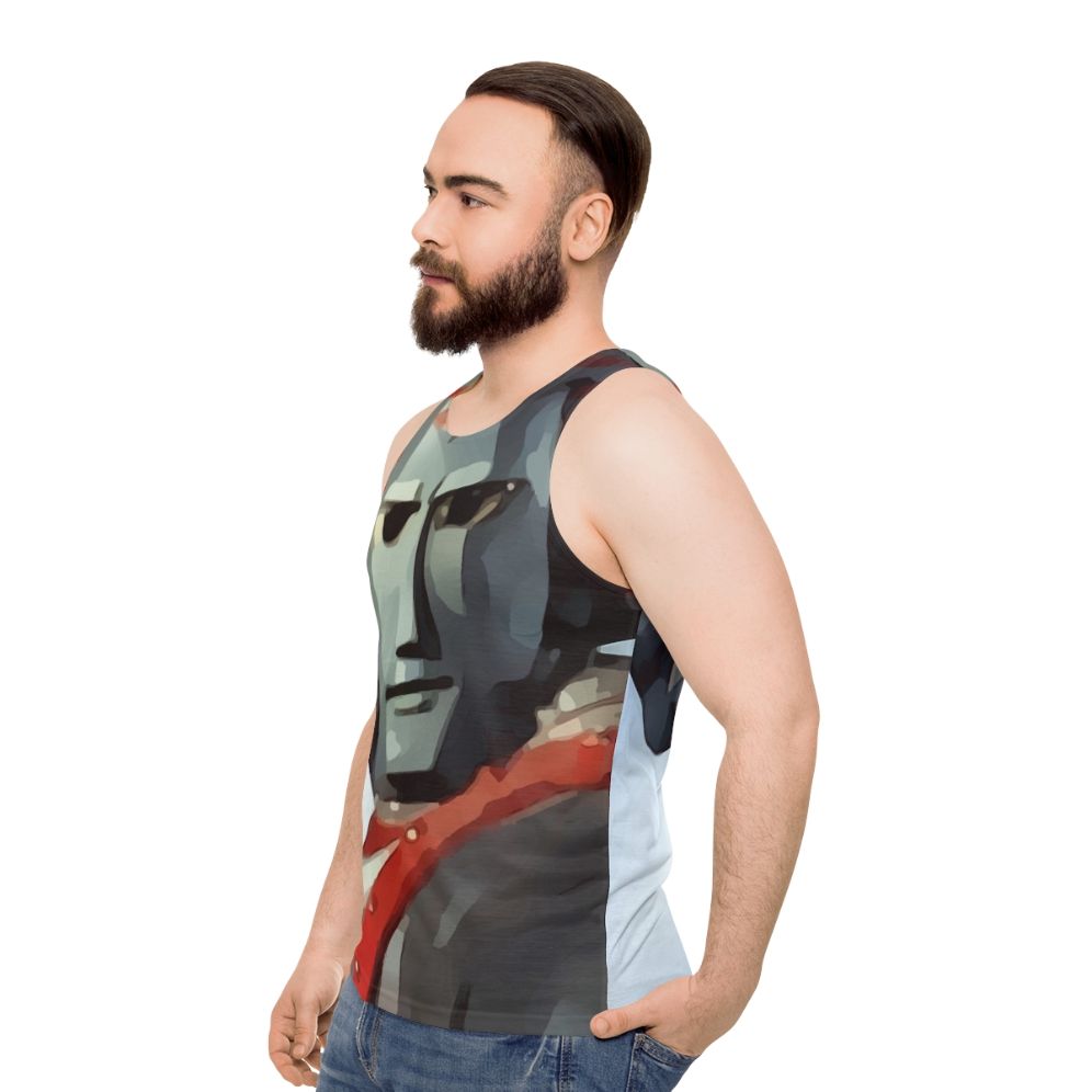 Power Punch Johnny Sokko Giant Robot Unisex Tank Top - men side