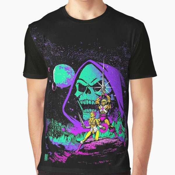 Masters of the Universe He-Man vs. Star Wars Graphic T-Shirt