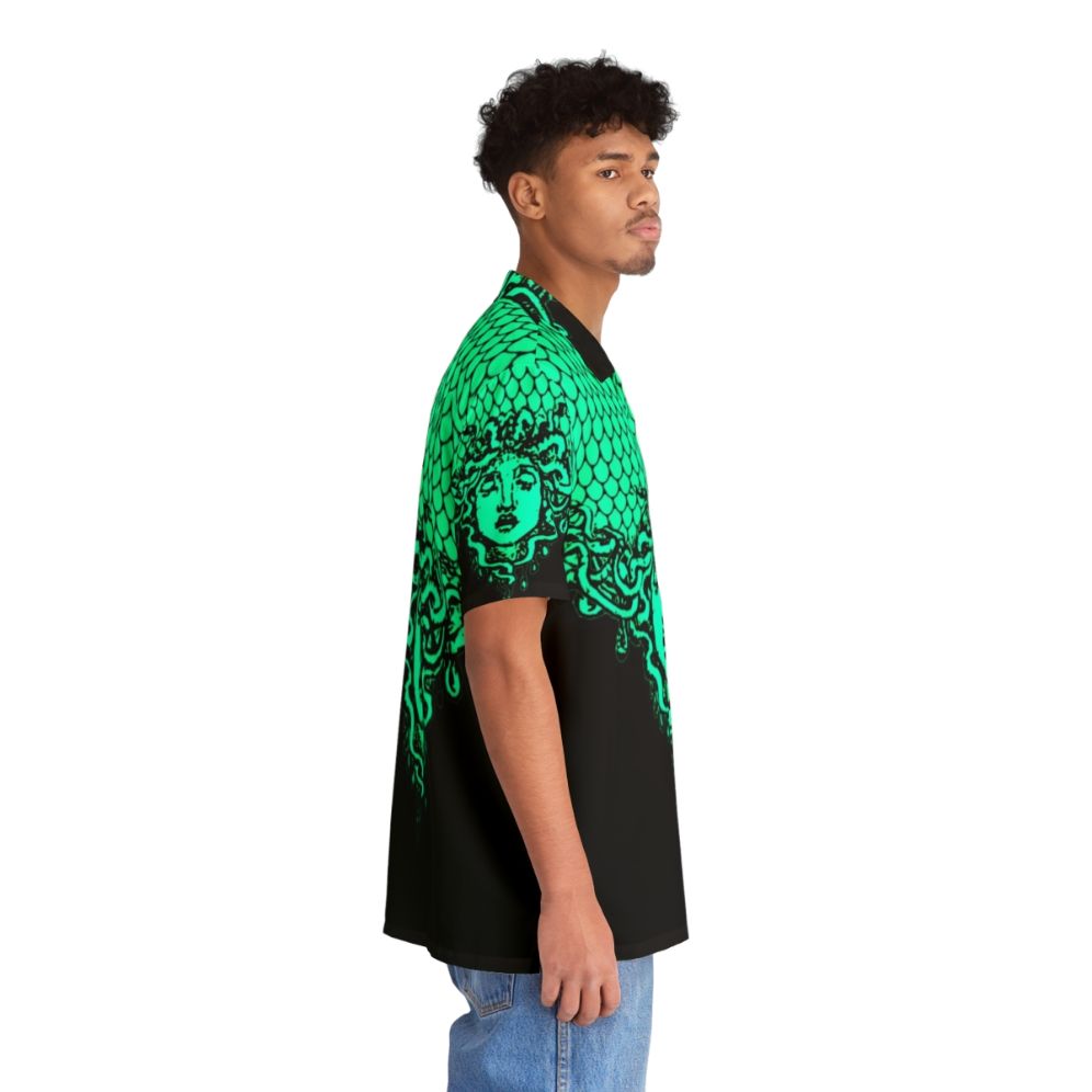 Athena's Aegis Armor Medusa Gorgon Hawaiian Shirt - People Pight