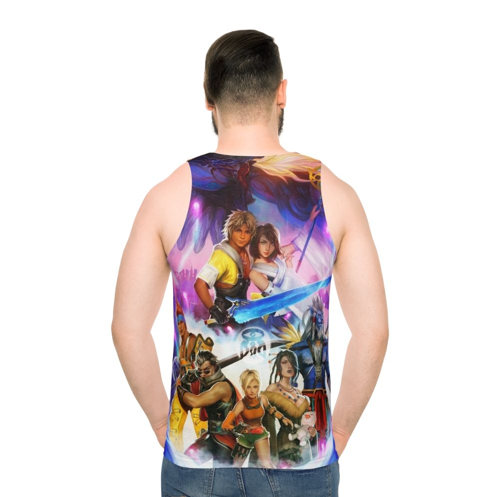 Final Fantasy X Unisex Tank Top - men back