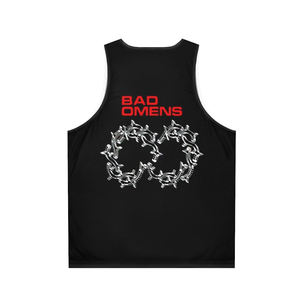 Castlevania inspired unisex tank top with spike circle design - Back