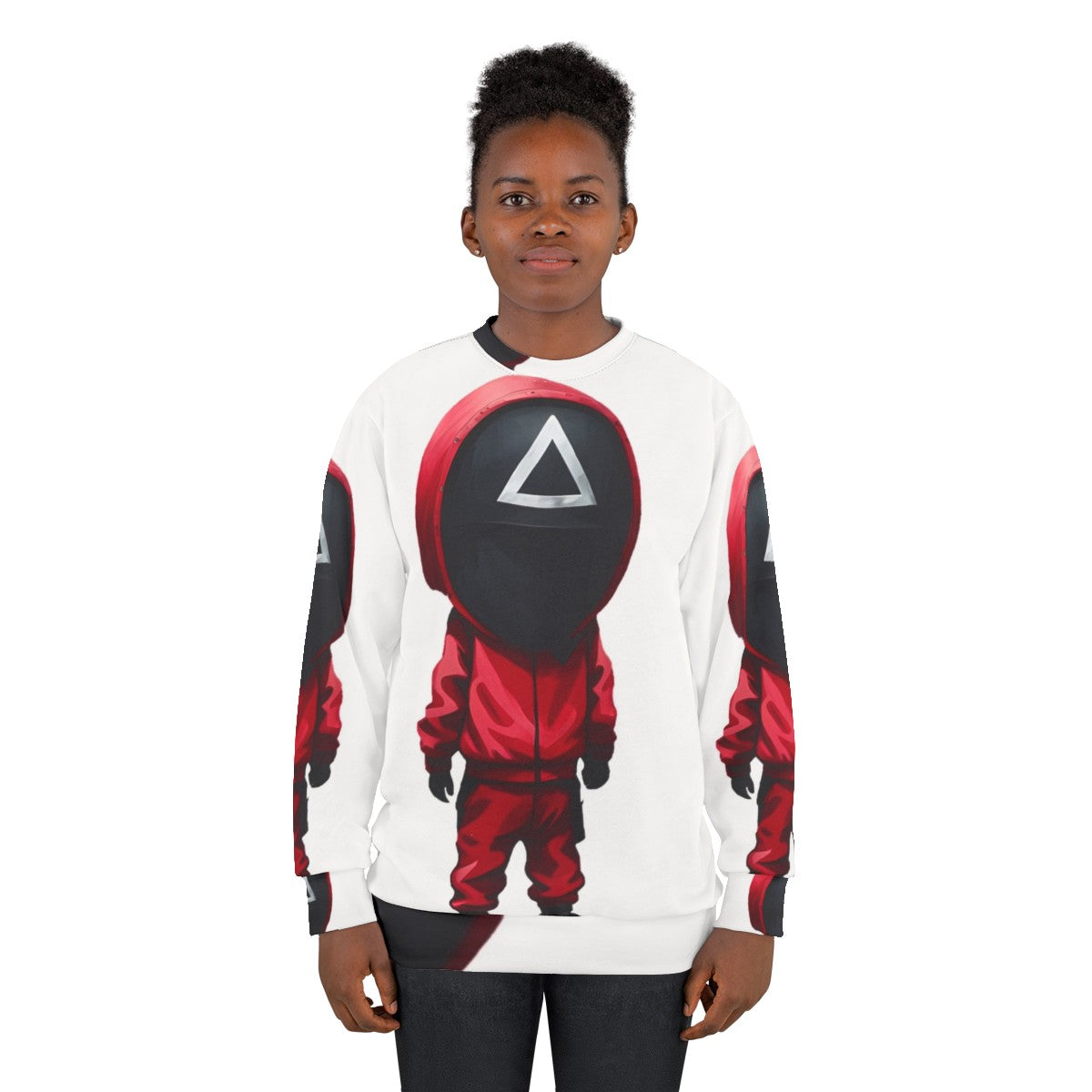 Squid Game Soldier Design Sweatshirt - women