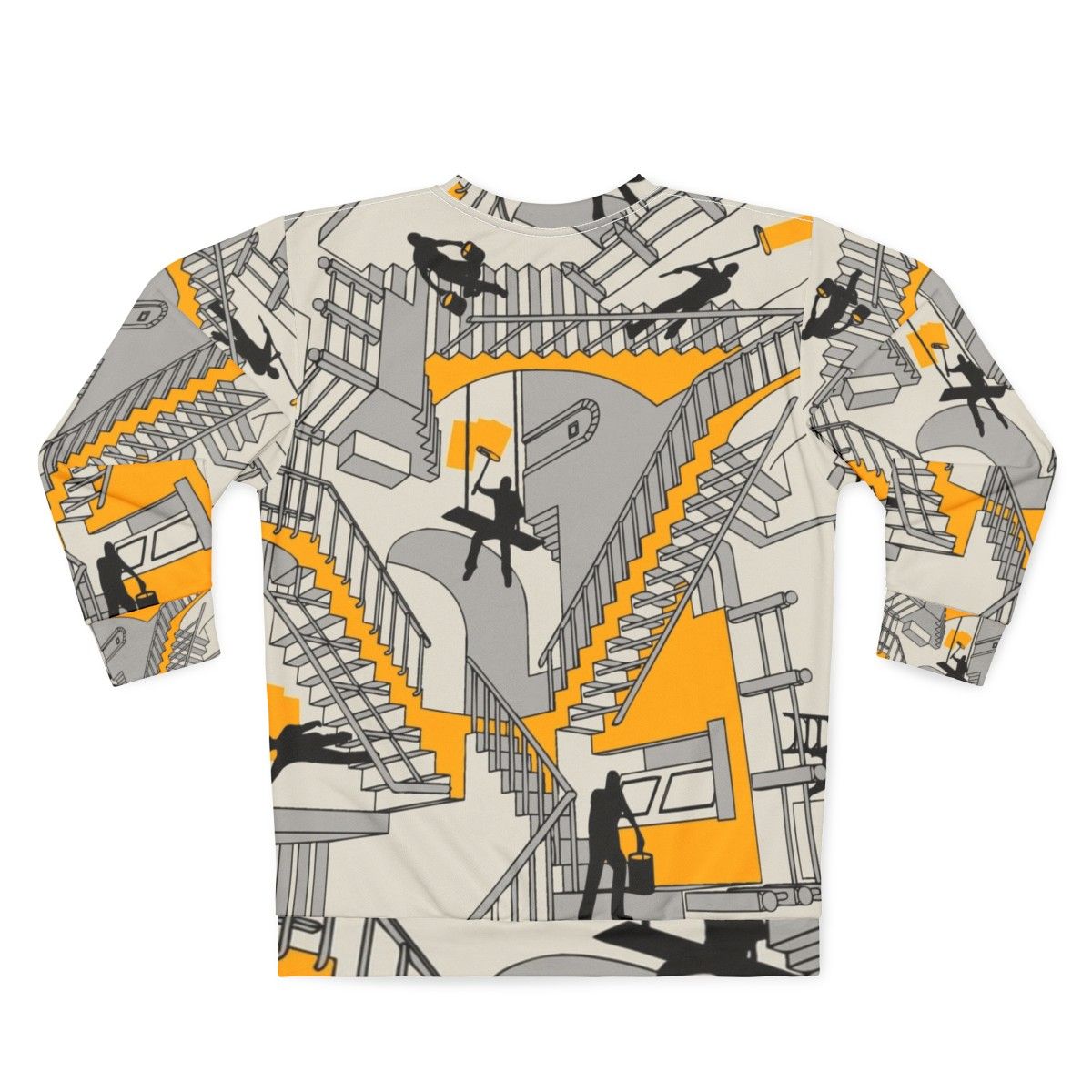 Geometric home improvement dimension sweatshirt - Back