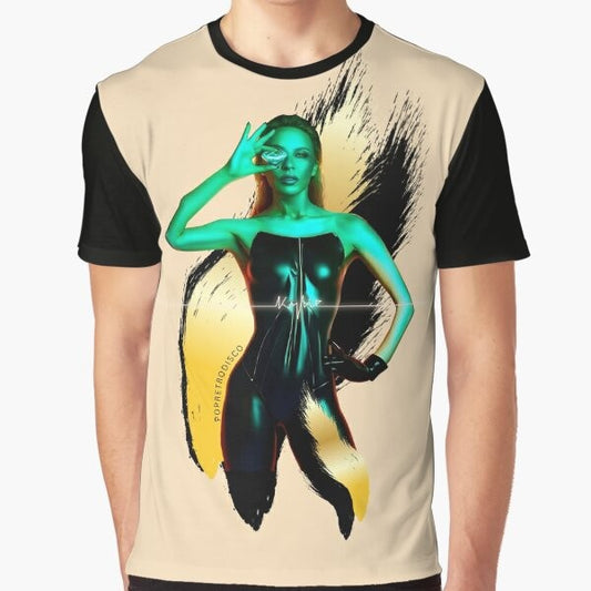 Kylie Minogue Tension Padam Princess of Pop Graphic T-Shirt