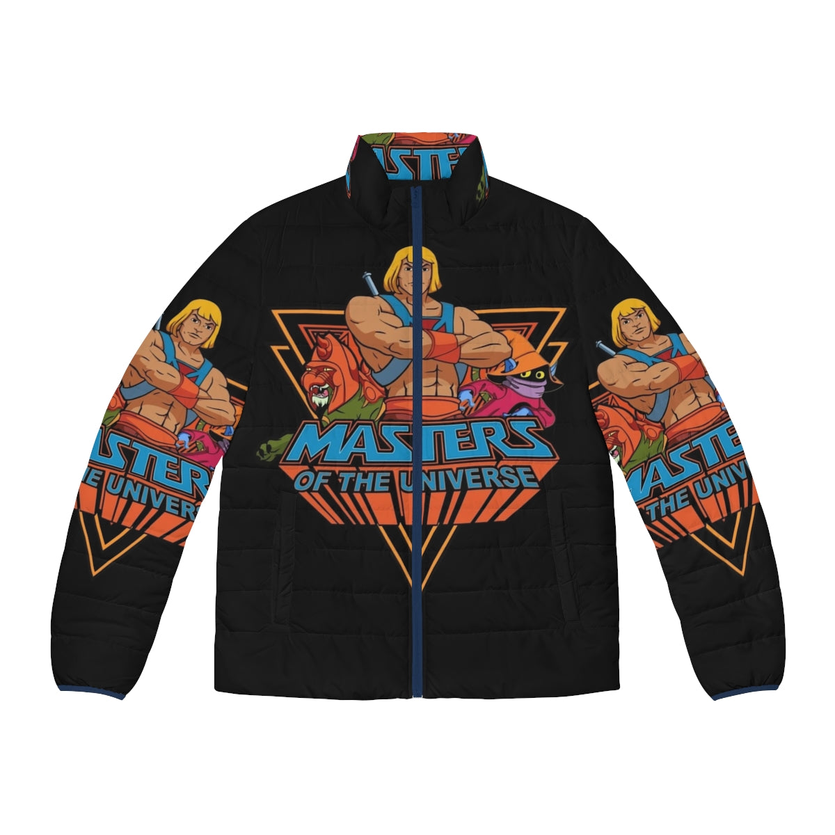 He Man Retro Puffer Jacket from Masters of the Universe