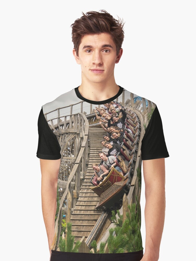 Wooden Europa Park Graphic T-Shirt - Men